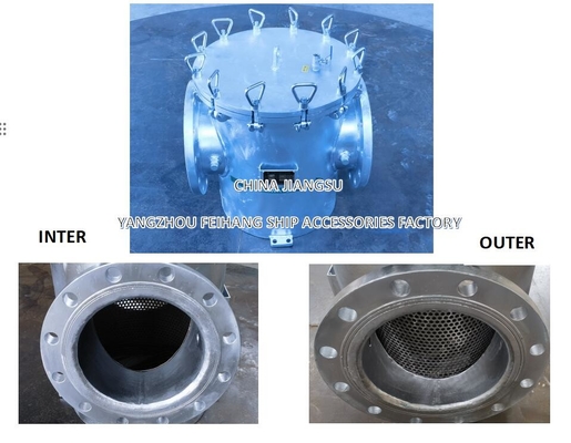Straight Through Type Marine Seawater Filter, Seawater Filter-Coarse Water Filter As250 Cb/T497-1994