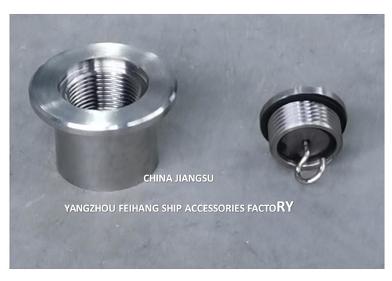 Stainless Steel Threaded Sounding Pipe Head Meets Standard GB/T3778-99