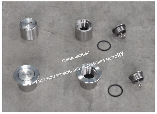 Ship Oil Tank Stainless Steel 316l Sounding Tubes-Sounding Pipe Head Model-A40 CB/T3778-99 Stainless Steel 316L Deck Sou