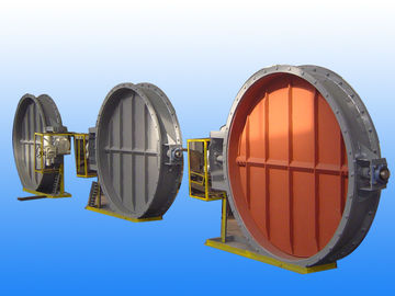 Marine fire damper manually