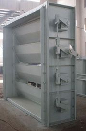 Marine fire damper manually