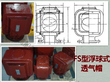FS type float ball type air pipe head, ballast tank float ball type air cap
