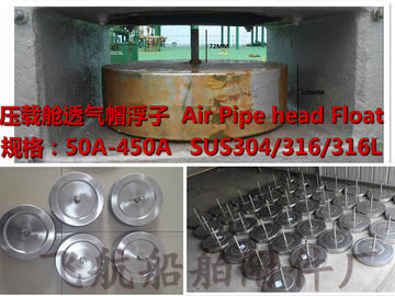 Stainless steel ventilation cap floating disc for ballast tank