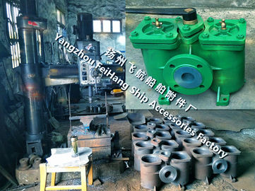 Duplex low pressure crude oil filter AS100-0.40/0.22 CB/T425-94