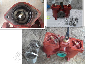 Oil inlet of oil separator, double oil filter, AS50-0.40/0.22 CB/T425-94