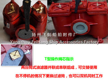 CB/T425-94 cast iron double low pressure crude oil filter