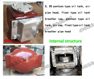 Marine air pipe head and marine sounding pipe head