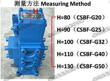 CSBF-G32 marine manual proportional flow directional compound valve and CSBF-G32 remote co