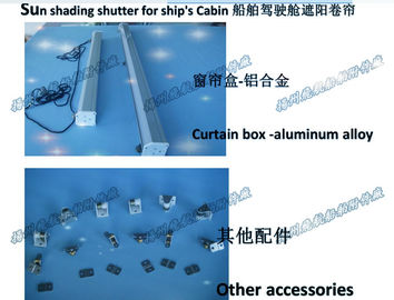 Sunshading curtain for shipbuilding-Marine sunshade shade, marine cockpit shade