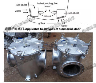 S-TYPE through sea water filter, through type seawater filter, marine through type seawate