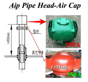 Float type water tank, air pipe head, pontoon type ballast tank, ventilating cap