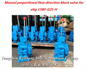 CSBF-H-G25 marine manual proportional flow direction compound valve