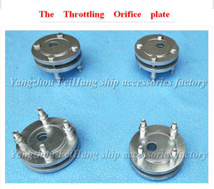 Adjustable flow Orifice plate The Throttling Orifice plate