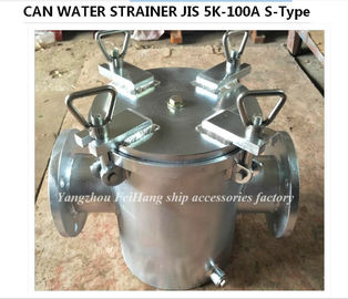 JIS 5k-100a s-type daily cylindrical seawater filter