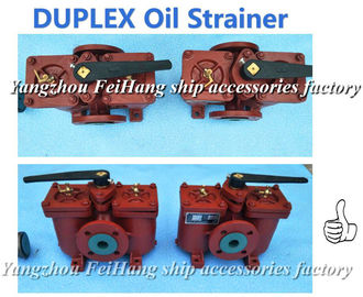 Duplex oil filter, duplex crude oil filter, dual fuel filter A1640-0.75/0.26425yzfh2y/AS -