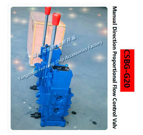 Windlass control valve and manual proportional flow combination valve CSBF-M-G20