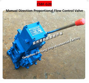 China Jiangsu Yangzhou aviation ship accessories factory supply high quality marine manual proportional valve, manual pr