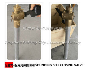 Marine foot-operated sounding self-closing valve cb/t3778-99