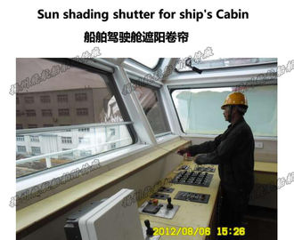 Ship cockpit sunshade roller blind - cockpit filter sunscreen insulation sunshade roller blinds