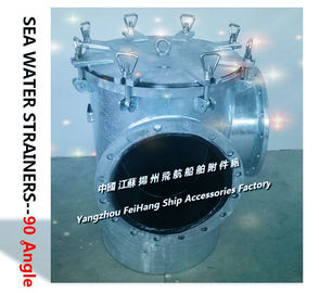 CBM1061-1981 Marine Right Angle Sea Water Filter Sea Water Strainer Summary