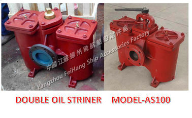 DOUPLEX OIL STRAINER DN100 CB/T425-1994 Two models are distinguished