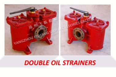 Marine oil purifier outlet double filter, double coarse oil filter A80-0.75/0.26 CB/T425-94