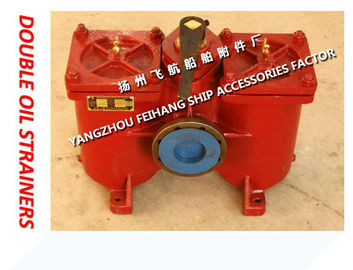 D.O. DELIVERY PUMP SUCTION DOUBLE OIL FILTER MODEL:A80-0.75/0.26 CB/T425-94