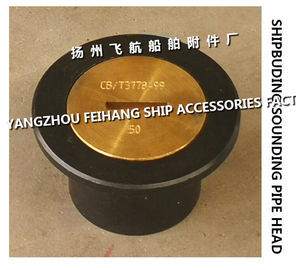 Ship sewage treatment tank sounding pipe head, sewage treatment tank sounding injection head A50 CB/T3778-1999