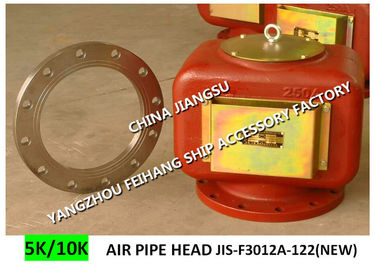 Marine bow tip breathable cap 5K-50A JIS F3012, Japanese standard 5K marine air pipe head