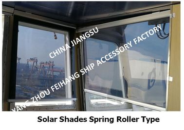 IMPA150721-Solar Shades Spring Roller Type,Boat cockpit shade roller blind