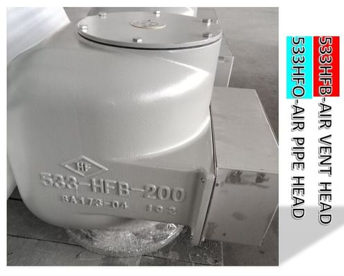 AIR VENT HEAD NO.533HFB-65A FOR FRESH WATER TANK BILGE WATER TANK AIR PIPE HEAD NO.533HFB-125A