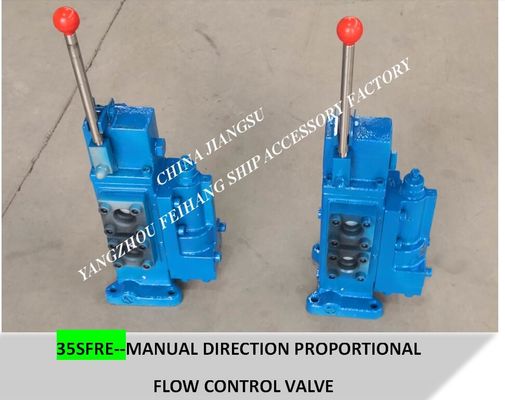 35SFRE-MO15-H3 marine manual proportional valve, marine manual proportional flow directional valve