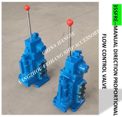 Manual proportional valve for shipbuilding, manual proportional flow directional valve for ship 35SFRE-MY15-H3