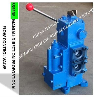 35SFRE-MO20-H3 Manual proportional valve for shipbuilding, manual proportional flow directional valve for ship