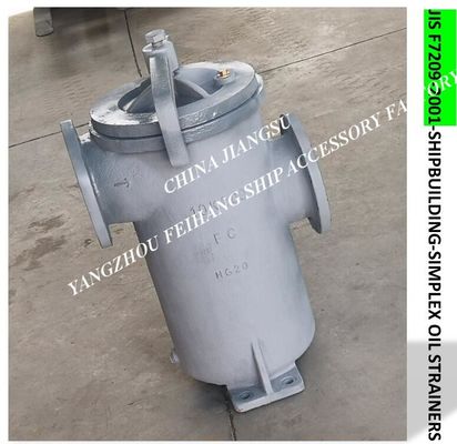 O. DELIVERY PUMP SUCTION SIMPLEX OIL STRAINERS 10K-200A S-TYPE JIS F7209-2001