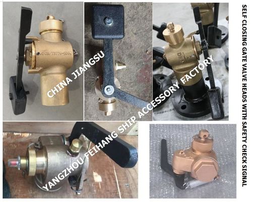 Bronze sounding self-closing valve for fresh water tank, bronze gate valve type self-closing measuring pipe head 37NF-65