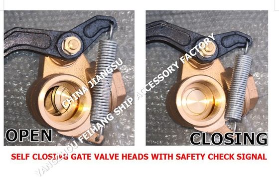 37NF-80A Bronze sounding self-closing valve for sewage tank, self-closing measuring pipe head