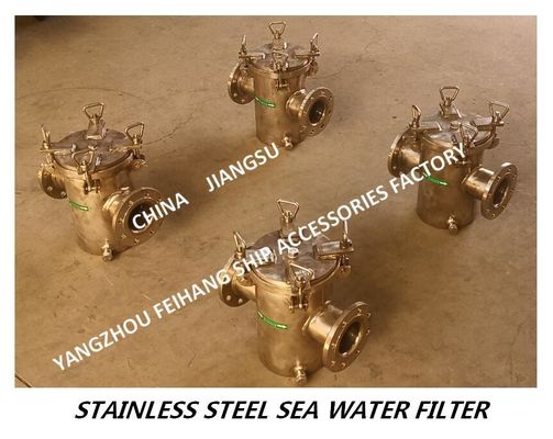 Fresh water pump imported stainless steel sea water filter A80 CB/T497-2012 Bulk sea water pump imported stainless steel