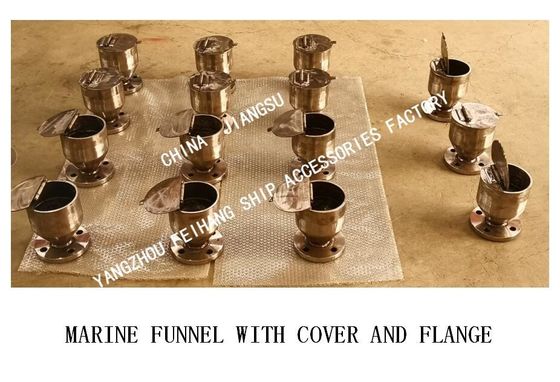 Professional Production: Marine Funnel With Cover And Flange Model: DS32 Q/DS 5515-2006-Yangzhou Feihang Ship Accessorie