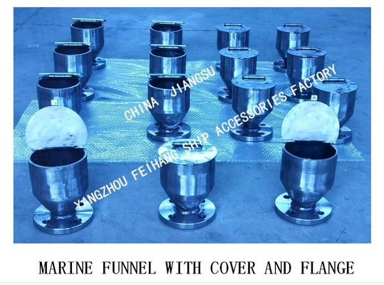 Professional Production: Marine Funnel With Cover And Flange Model: DS32 Q/DS 5515-2006-Yangzhou Feihang Ship Accessorie