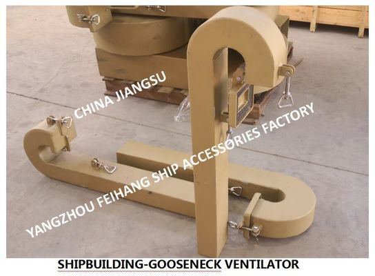 Made in China-AB type welded round gooseneck ventilator with nominal diameter of DN150 and air duct thickness t=6