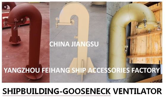 Made in China-AB type welded round gooseneck ventilator with nominal diameter of DN150 and air duct thickness t=6