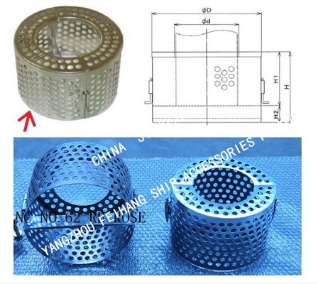 STAINLESS STEEL 304 SUCTION FILTER BOX MODEL：NO.62RB-50A ROSE BOX