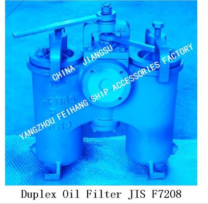 DUPLEX OIL FILTER  FOR LIGHT DIESEL OIL TRANSFER PUMP DUPLEX FH-65A H-TYPE JIS F7208