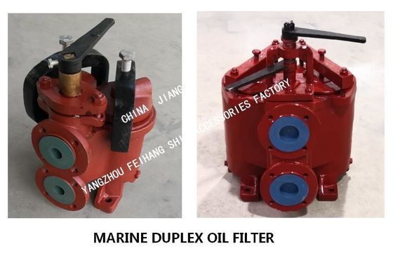 DUAL CRUDE OIL FILTER MODEL:FH-65A F7202 FUEL OIL SEPARATOR EXPORT