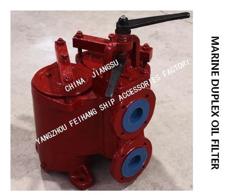 DUAL CRUDE OIL FILTER MODEL:FH-65A F7202 FUEL OIL SEPARATOR EXPORT