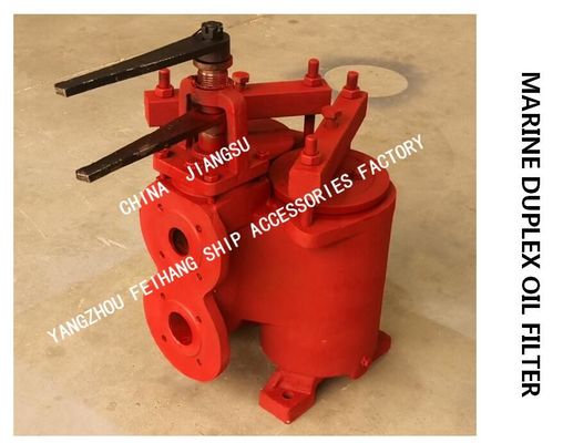 DUAL CRUDE OIL FILTER MODEL:FH-65A F7202 FUEL OIL SEPARATOR EXPORT