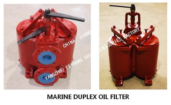 DUAL CRUDE OIL FILTER MODEL:FH-65A F7202 FUEL OIL SEPARATOR EXPORT