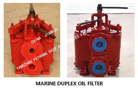 DUAL CRUDE OIL FILTER MODEL:FH-65A F7202 FUEL OIL SEPARATOR EXPORT