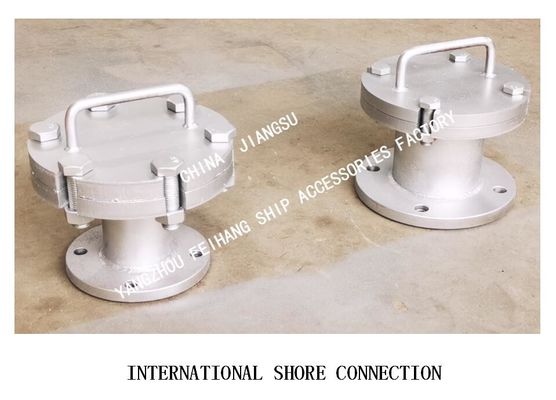 Q235-A CARBON STEEL GALVANIZED OILY SEWAGE DISCHARGE JOINT, OILY SEWAGE INTERNATIONAL SHORE JOINT AS6065 CB/T3657-2011